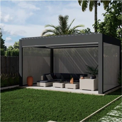 Aluminijumska pergola sa žaluzinama