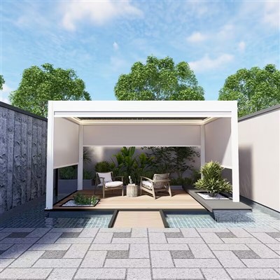 Loude Krovovi aluminijum Pergola